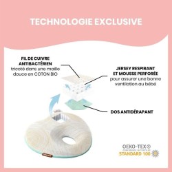 Babymoov Support de tete ergonomique Lovenest, Natural Care