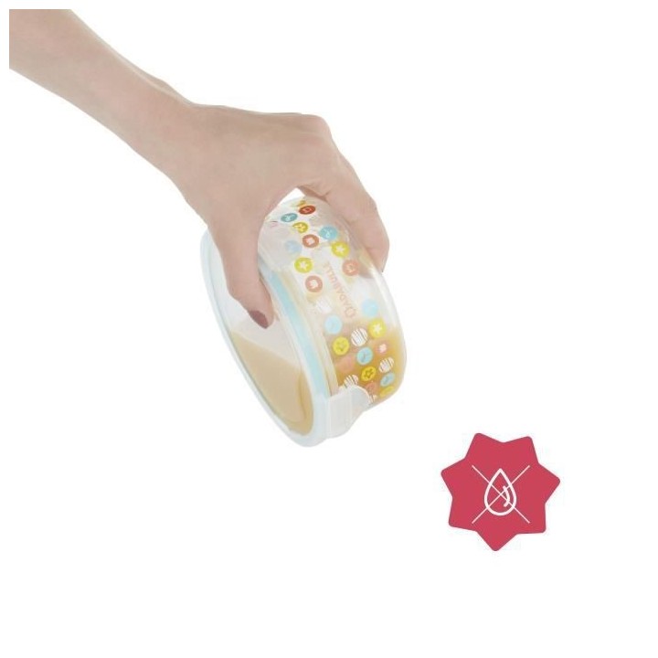 BADABULLE MaxiBox, Pots de conservation, 3x500 ml