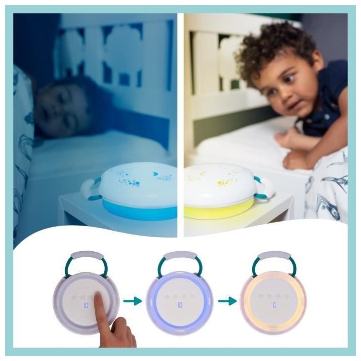Babymoov Dreamy Veilleuse Evolutive pour Enfant - Projection & Berceus