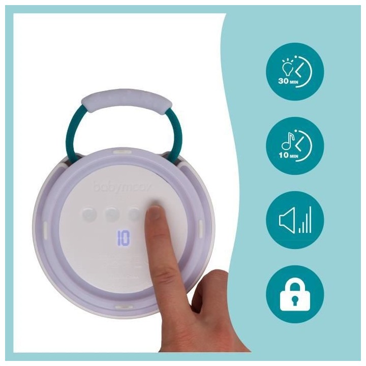 Babymoov Dreamy Veilleuse Evolutive pour Enfant - Projection & Berceus