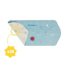 Badabulle Tapis de bain XXL antidérapant avec témoin de température, 91 cm de long