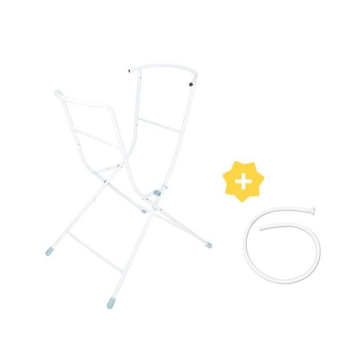 Badabulle Pieds de baignoire + Tuyau de vidange pour Baignoire Baleine