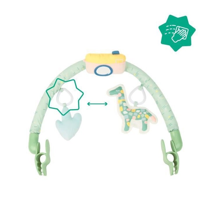 Badabulle Arche d'activités Universelle, 3 jouets sensoriels