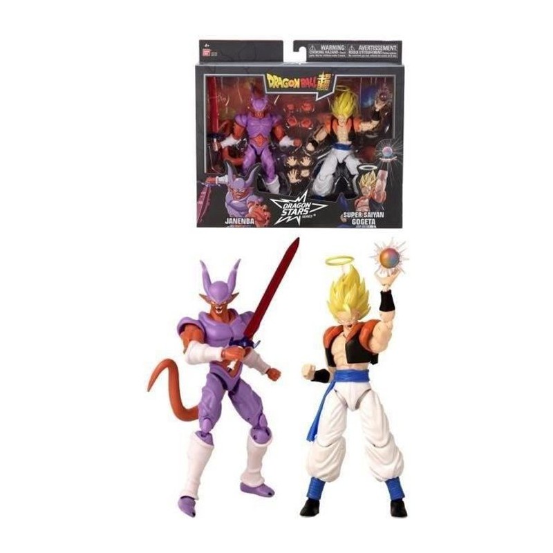 Figurine Dragon Stars BANDAI - Dragon Ball Super - 17cm - Battle Pack - Super Saiyan Gogeta vs Janenba - 37167