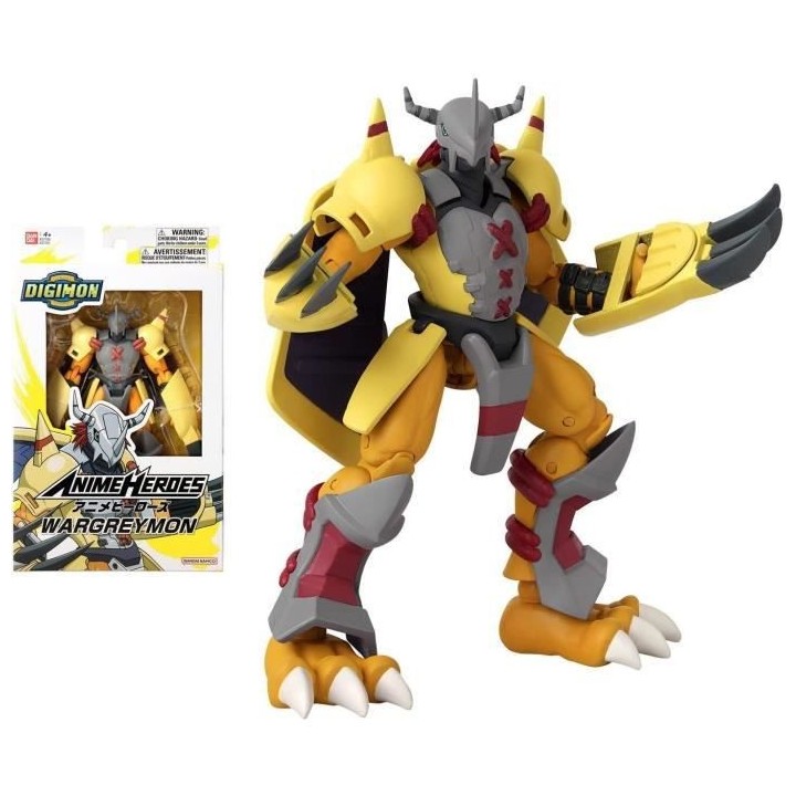Anime Heroes - Digimon WarGreymon 17 cm - BANDAI