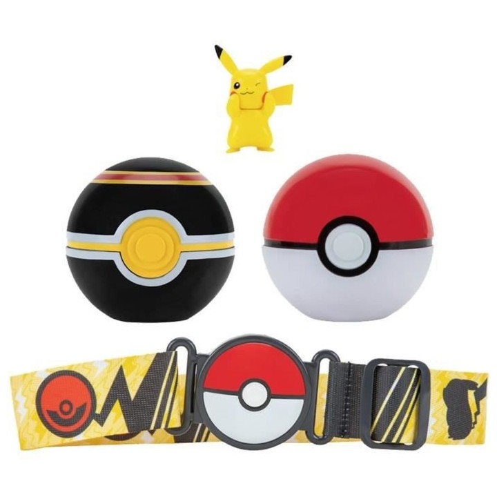 Pokémon - Ceinture Clip 'N' Go - Pikachu - BANDAI