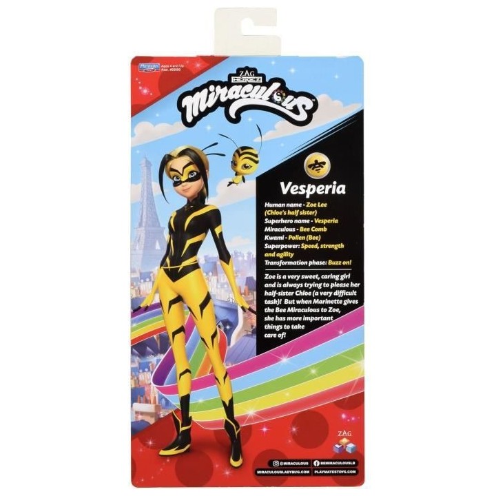 Poupée Miraculous 26 cm - BANDAI - Vesperia