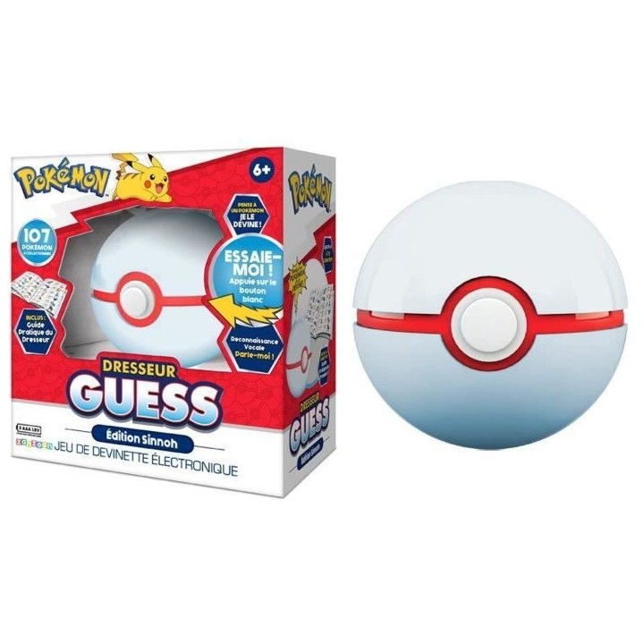 Pokémon - Dresseur Guess Sinnoh - Jeu électronique - BANDAI
