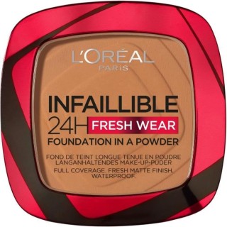 Fond de teint Infaillible longue tenue L'OREAL PARIS en poudre - Noise