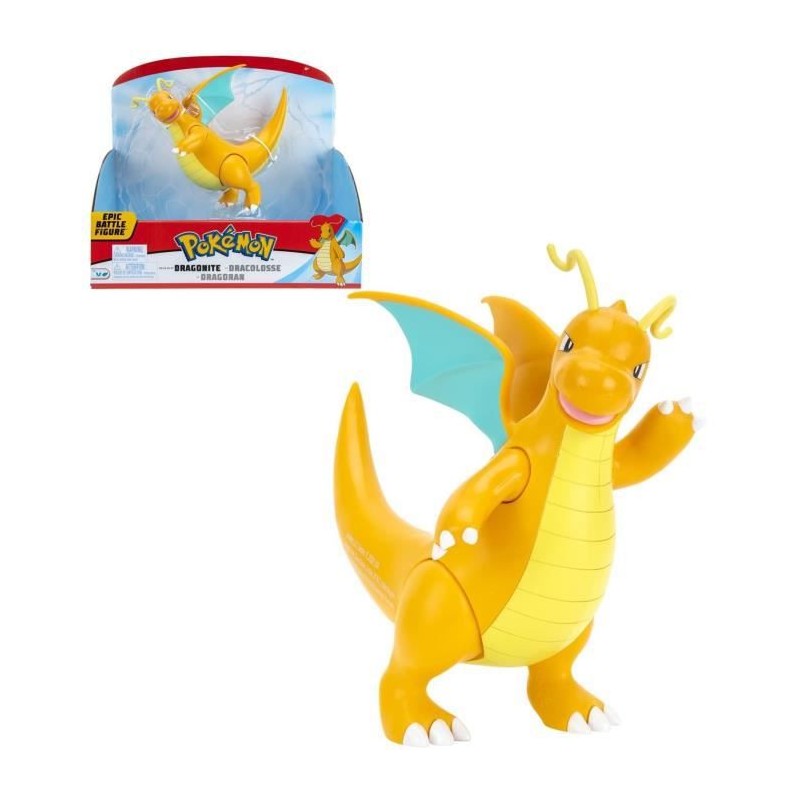 Pokémon - Figurine légendaire 30 cm - Dracolosse - BANDAI