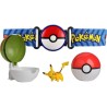 Ceinture Clip 'N' Go BANDAI - Pokémon - 1 ceinture, 1 Poké Ball, 1 Repeat Ball et 1 figurine 5 cm Pikachu