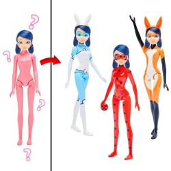 Miraculous Ladybug - Poupée Marinette Color Change 26 cm - BANDAI