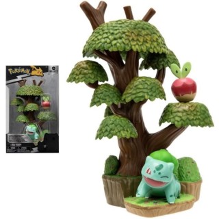Pokémon - Pack environnement - Foret d'été avec Bulbizarre 5cm - BA