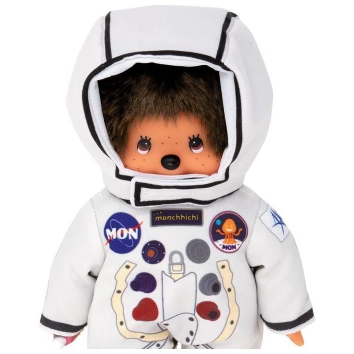 Peluche Monchhichi kawai bandouliere - 20 cm - BANDAI