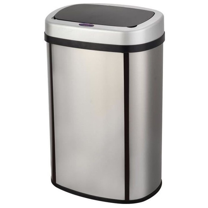 MAJESTIC SILVER Poubelle de cuisine automatique - Inox - 58L