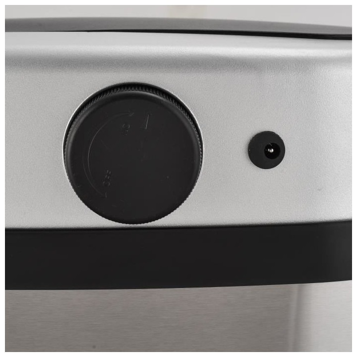 MAJESTIC SILVER Poubelle de cuisine automatique - Inox - 58L