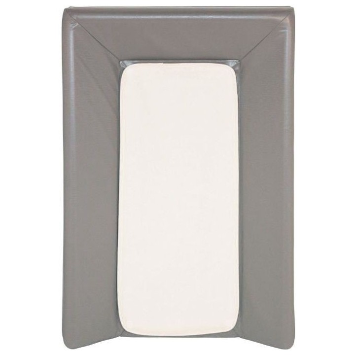 BABYCALIN Matelas a Langer Luxe 50 x 70 cm et Serviette Taupe