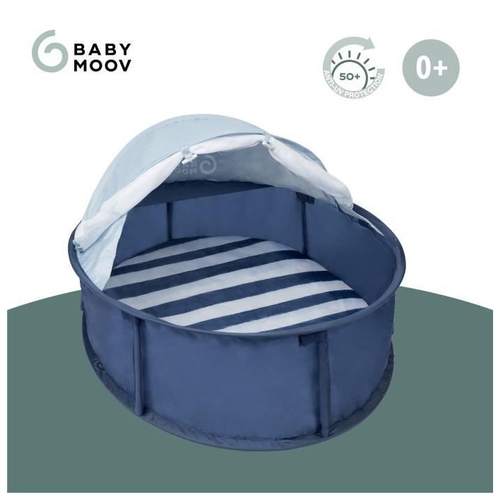 Babymoov Babyni Mariniere, Aire de jeux anti-UV FPS 50+, 2 en 1