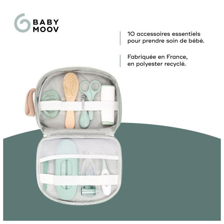 Babymoov Trousse de Soin Bébé - Des la naissance - En Tissu Recyclé