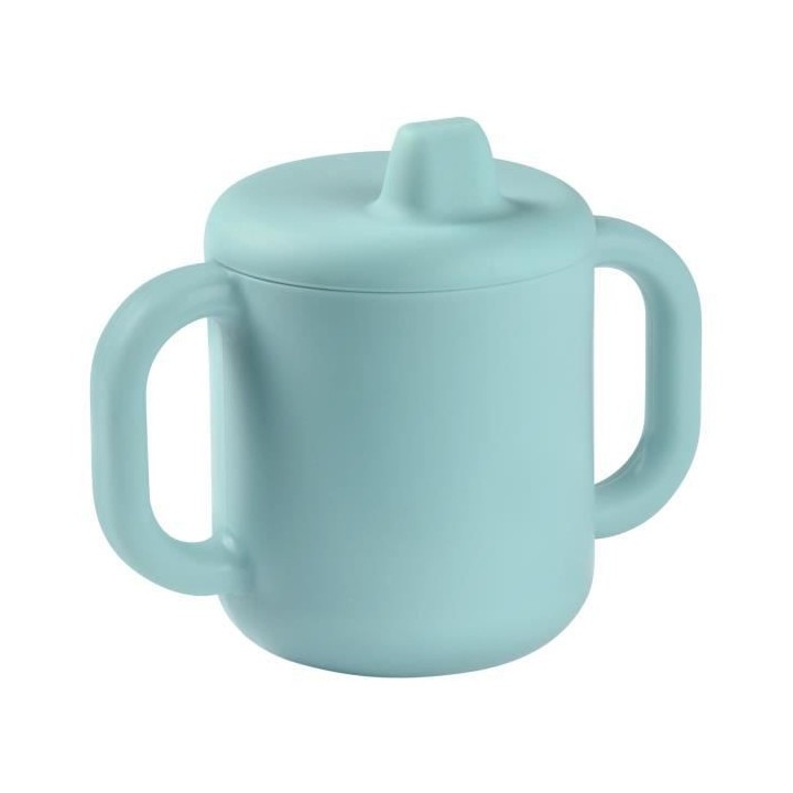 BEABA, Tasse d'apprentissage silicone blue