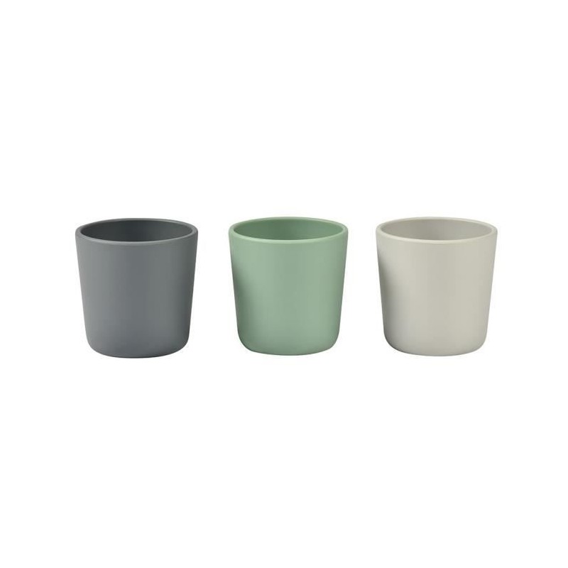 BEABA, Lot de 3 verres silicone