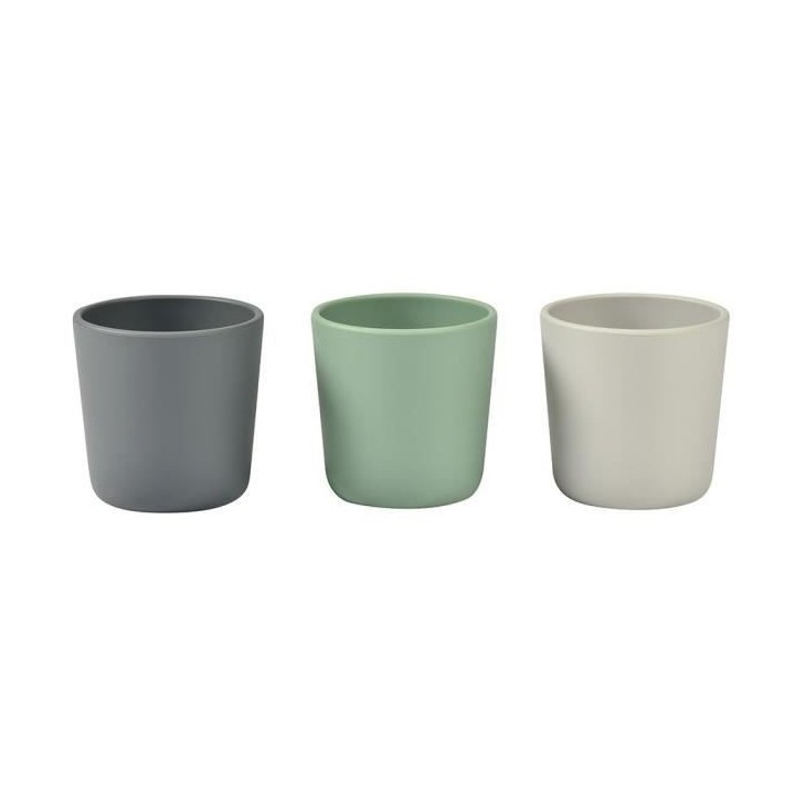 BEABA, Lot de 3 verres silicone