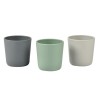 BEABA, Lot de 3 verres silicone