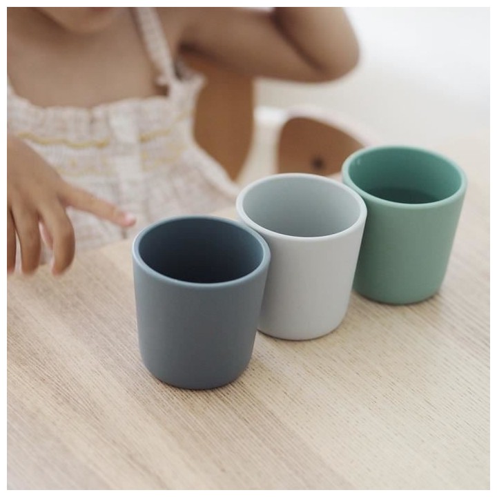 BEABA, Lot de 3 verres silicone