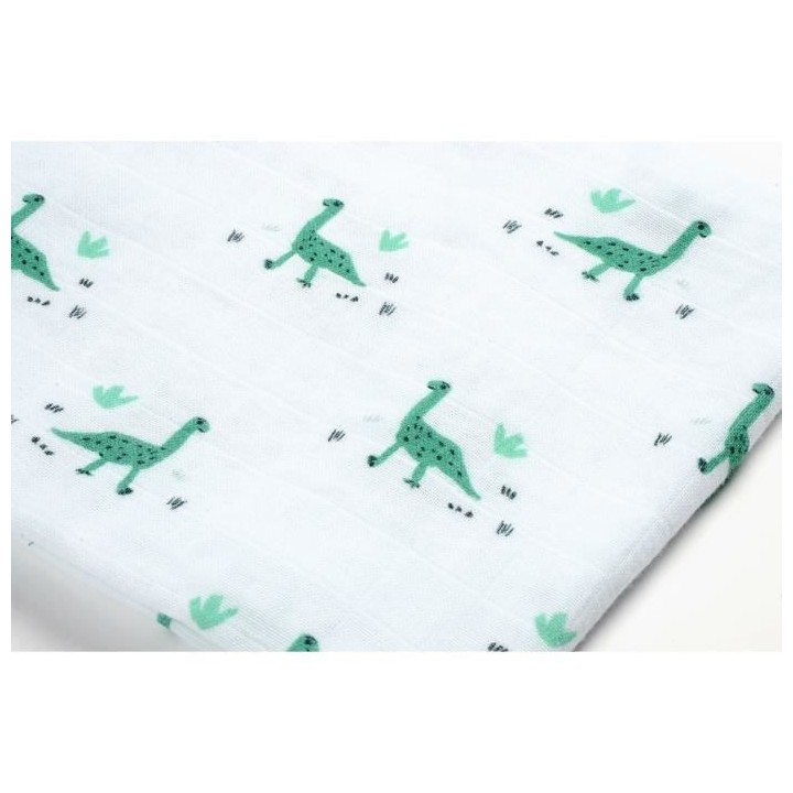 Béaba Maison Lange en Coton Jurassique 3 unités