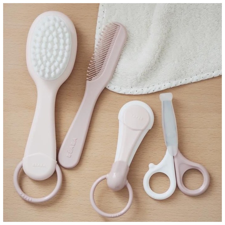 Béaba Maison Set Accessoires de Toilette Vieux Rose