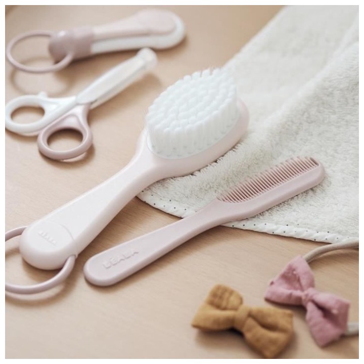 Béaba Maison Set Accessoires de Toilette Vieux Rose