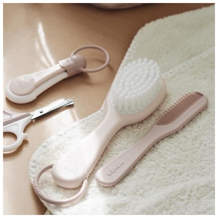 Béaba Maison Set Accessoires de Toilette Vieux Rose