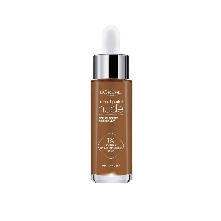 Sérum Teinté Repulpant L'OREAL PARIS Accord Parfait 7-8 Tan Deep 30