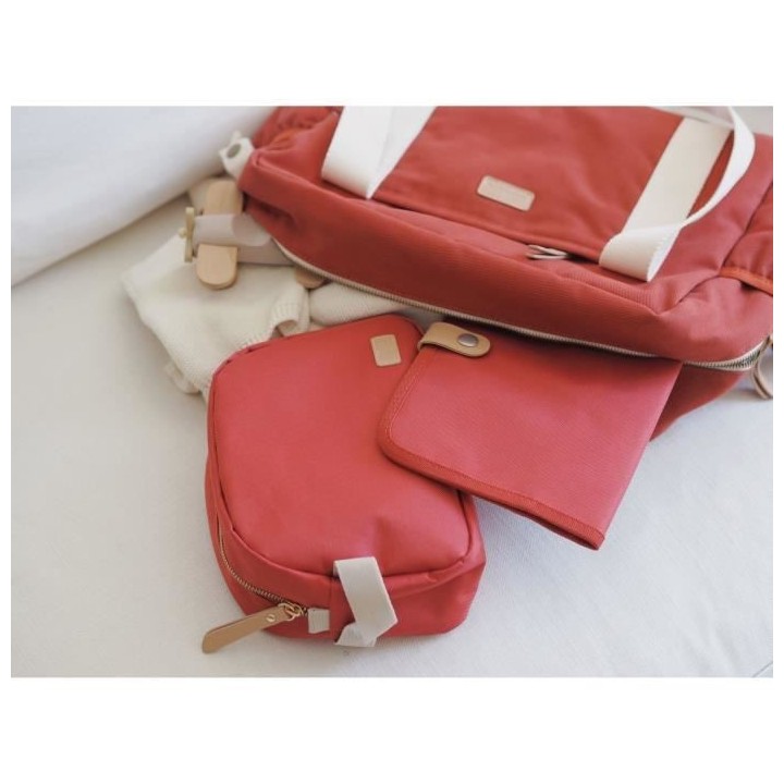 BEABA, Trousse de toilette bébé terracota