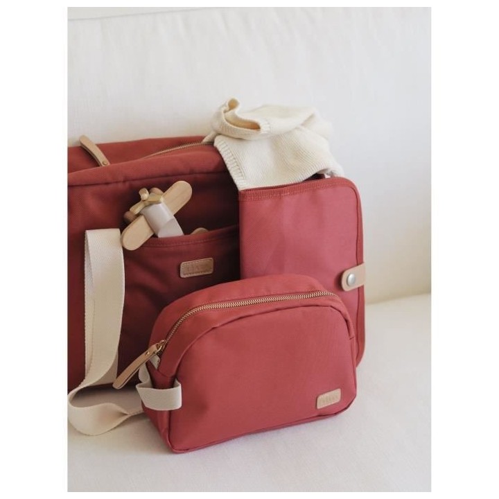 BEABA, Trousse de toilette bébé terracota