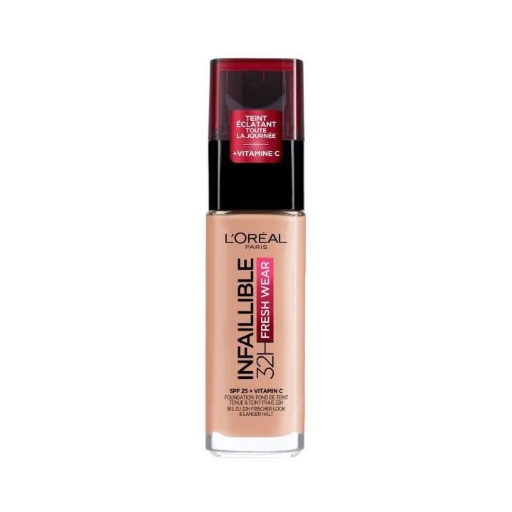 Fond de teint L'OREAL PARIS INFAILLIBLE - Longue tenue 32h - 30 Perle