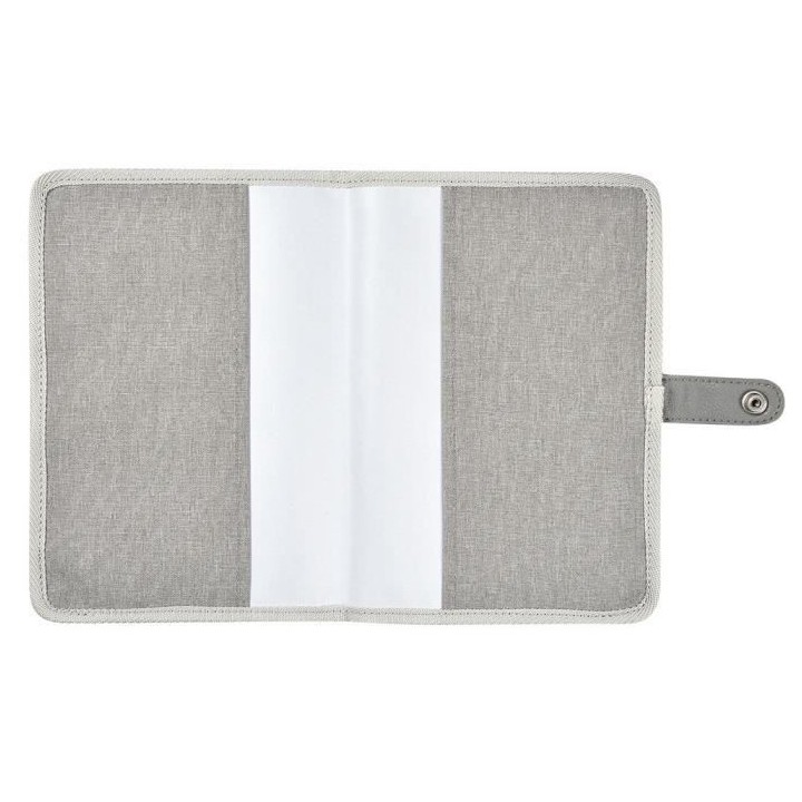 BEABA, Protege carnet de santé gris chiné