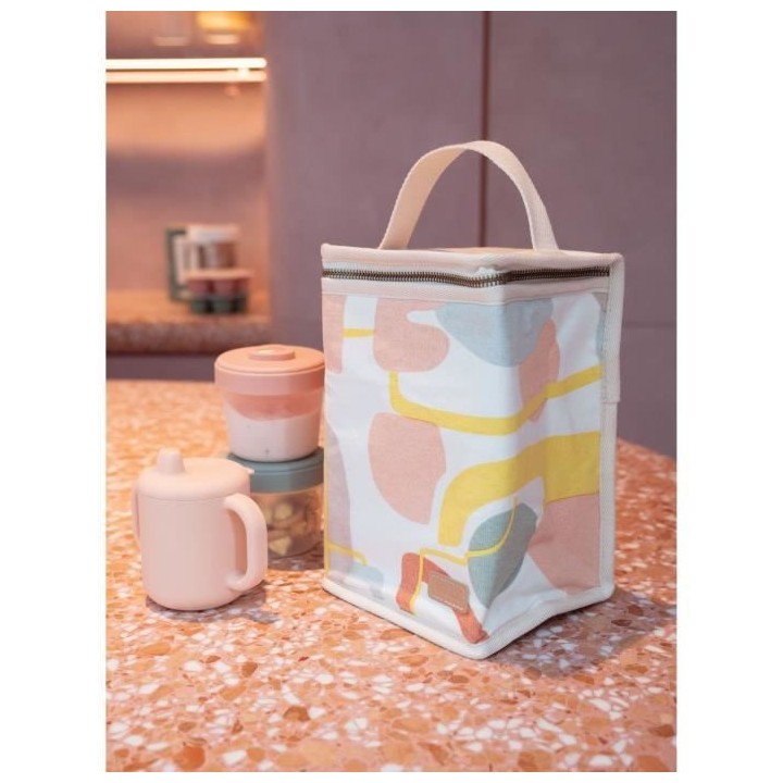 BEABA, Pochette repas bébé isotherme, collection limitée ArtLine