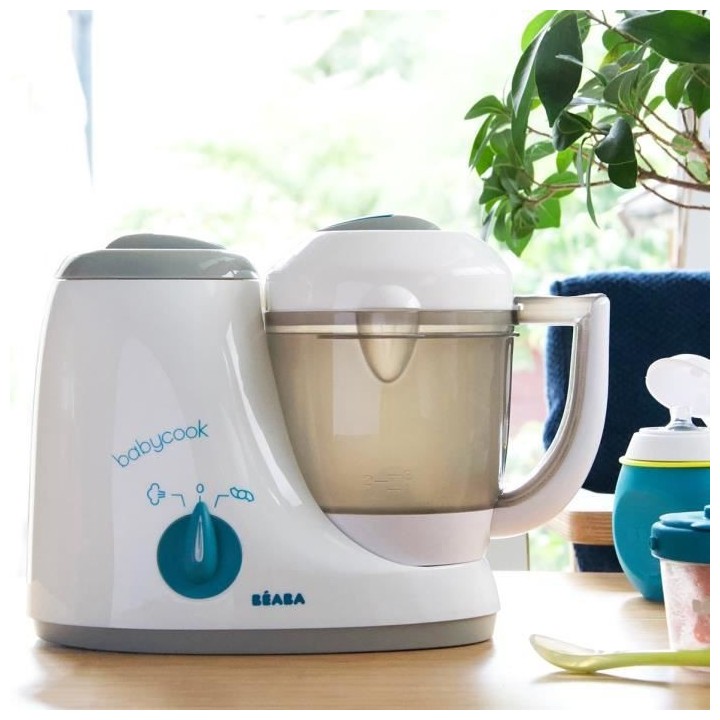 Béaba Babycook Original Robot Cuiseur Gris Bleu