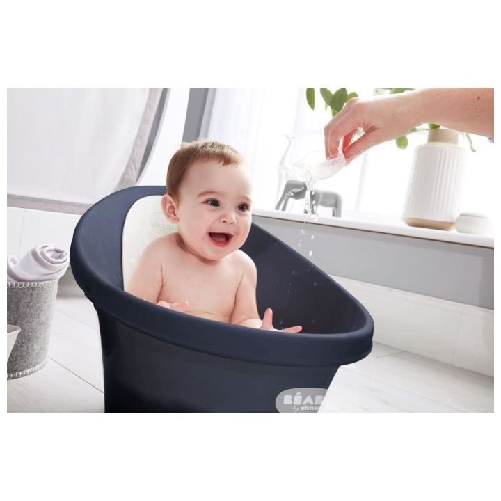 BEABA, Baignoire bébé, night blue, Shnuggle
