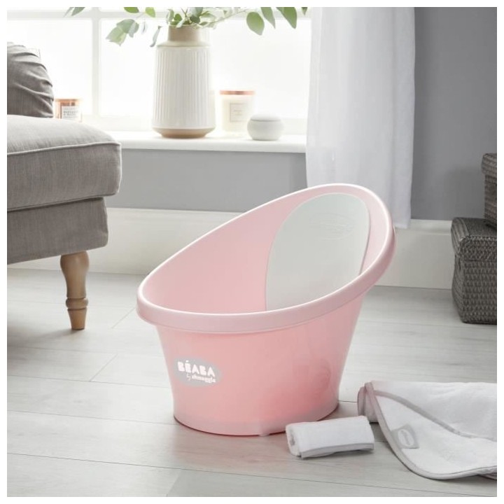 BEABA, Baignoire bébé, rose, Shnuggle