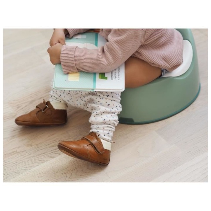 BEABA, Pot bébé, ergonomique, vert sauge