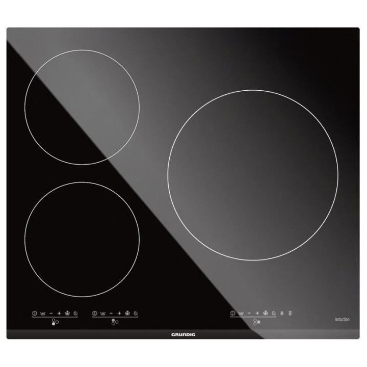 Plaque de cuisson induction BEKO - 3 feux - 60 CM - GIEI63536NH