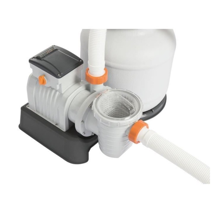 BESTWAY Filtre a sable 8 327 L/h + pré-filtre - Blanc
