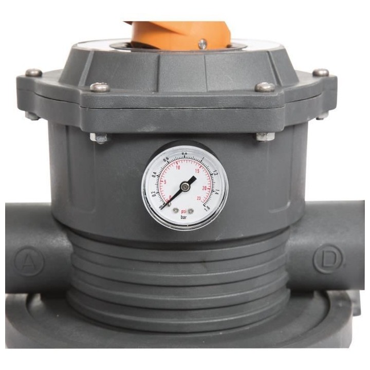 BESTWAY Filtre a sable 8 327 L/h + pré-filtre - Blanc