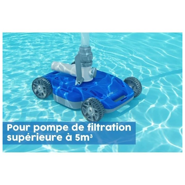 Nettoyeur Automatique Hydraulique Bestway pour Piscines jusqu'a 670 cm