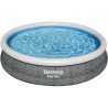 Kit Piscine hors sol autoportante BESTWAY - Fast Set™ - 366 x 76 cm - Ronde (Livrée avec une pompe et cartouche de filtration