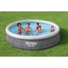 Kit Piscine hors sol autoportante BESTWAY - Fast Set™ - 366 x 76 cm - Ronde (Livrée avec une pompe et cartouche de filtration