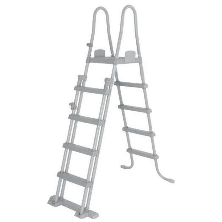BESTWAY - Echelle de sécurité 2 x 4 marches - avec plateforme - pour