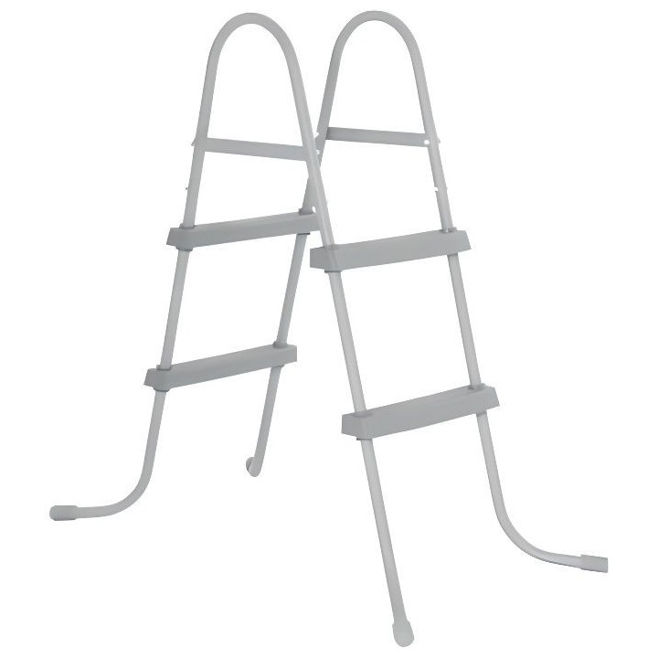 BESTWAY - Echelle 2x2 marches - pour piscine hauteur 84 cm